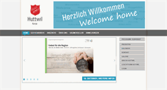 Desktop Screenshot of heilsarmee-huttwil.ch